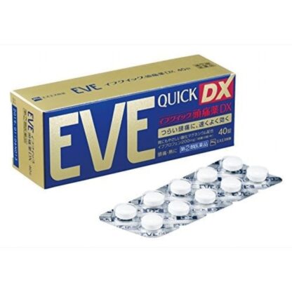 日本藥妝EVE QUICK DX 金色款